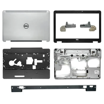 Új Dell Latitude E6540 LCD hátlap/Előlapot/Zsanérok/Palmrest/Jobb Esetben/Zsanér Fedél Felső Felső Esetben Ezüst