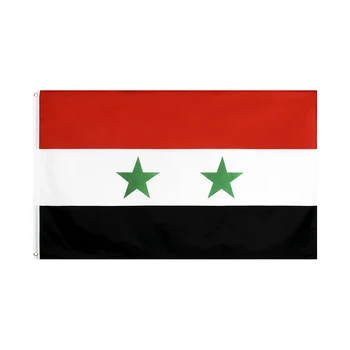 FLAGHUB 60X90 90X150cm Szíriai Zászlót Tevékenység Dekoráció Nemzeti Zászló