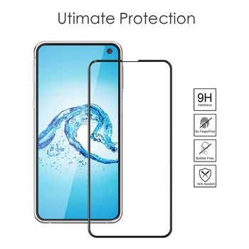 GerTong Ultra Vékony képernyővédő fólia Samsung Galaxy S10-e / S-10e / S10e Edzett Üveg s10E S21 FE Plusz S20 FE 9H Kemény Film