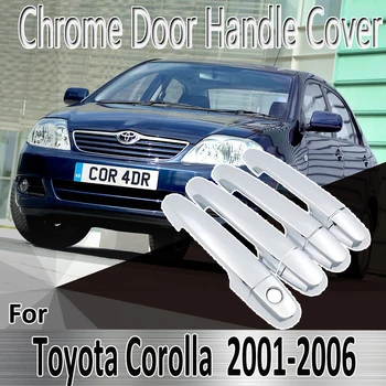 Toyota Corolla E120 E130 2001~2006 Stílus Matrica Dekoráció Króm Kilincs Fedő festék Újítani, Autó Tartozékok