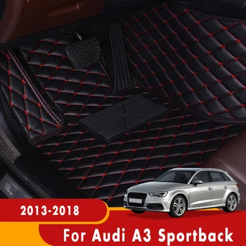 Szőnyegek Audi A3 Sportback 2018 2017 2016 2015 2014 2013 2012 Autó Szőnyeg Stílus Vízálló Védelme Érdekében A Belső Tartozékok