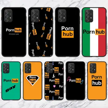 P-Pornó-hub-Szárítógép-P-Pornhubs Telefon tok Samsung Galaxy A02 A12 A21 A22 A32 A41 A42 a51-es A71 A72 Shell