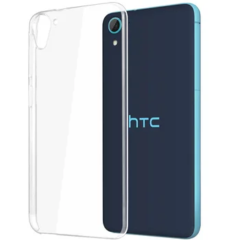 A HTC Desire 826 Új, Magas Minőségű Kemény Műanyag Kristálytiszta Luxus Esetben hátlap Ingyenes Szállítás