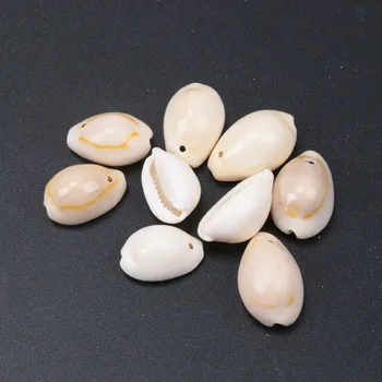 16-18mm fehér, Természetes Shell Laza Gyöngy ékszerek készítése DIY 100 TRS0047