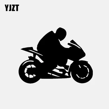 YJZT 12.3*9.3 CM Divat Kerékpár Sport Dekoráció Autó Modellezési Matrica Grafikus Vinil-C12-1539