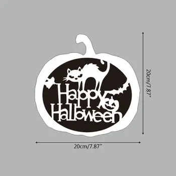 12db/set Halloween Tök Rétegződés Stencil Rajz Sablon Festés Dekoráció E65A