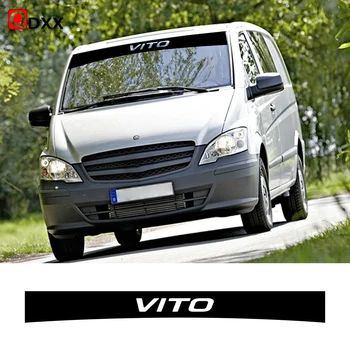 Autó Elöl Hátul Windshiel Vinyl Matricák Mercedes Benz Vito V-Class Viano W638 W639 W447 V260 Marco Polo Tuning Kiegészítők