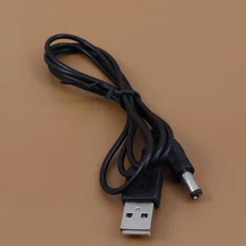 YuXi Általános USB-5,5 mm/2.1 mm 5 Voltos DC Hordó Jack Kábel