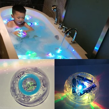 A gyermekek Fürdő Úszó Fények Játékok Vízálló, Víz alatti Világítás Színes LED Játékok Úszás Fürdő Játékok