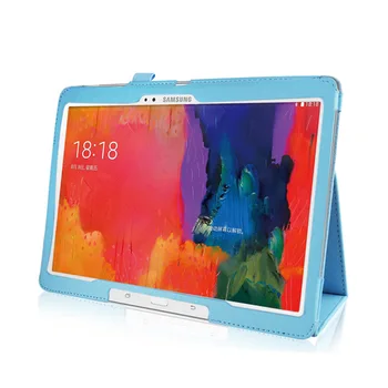 Lap S 10.5 SM-T800 Esetben Hajtsa Stand Flip Cover 2014-re Samsung Galaxy Tab Tablet S 10.5 hüvelyk T805 a csuklópánt Auto Sleep/Wake