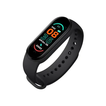 2021 M6 Okos Karkötő Óra Fitness Tracker Smartband pulzusszám, Vérnyomás Monitor Okos Zenekar A XIaomi iOS Android Telefon