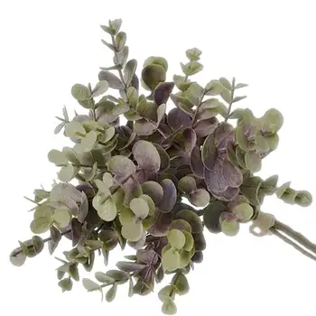 6 Db Mesterséges Növények Hamis Levél Eukaliptusz Zöld Virágok Skandináv Stílusban Otthon Kerti Party Dekoráció, Csokor, Kézműves Kiegészítők Olcsó