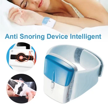 Anti Horkolás Készülék Intelligens Horkol Dugóval Karszalag Alvás Támogatás, Jobb Alvás, A Stressz Enyhítésére Elektronikus Aludni Eszköz