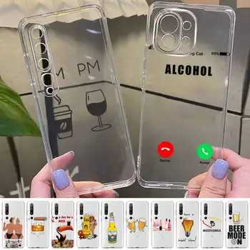 Sör, Alkohol, Vodka, Telefon Esetében Redmi Megjegyzés 5 7 8 9 10 K20 pro max lite a Xiaomi 10pro 10T