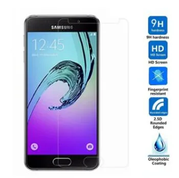 Edzett Üveg Samsung Galaxy J3 J5 J7 J1 2016-ig 9H képernyővédő fólia Samsung A3 A5 A7 2016 2017 védő Üveg
