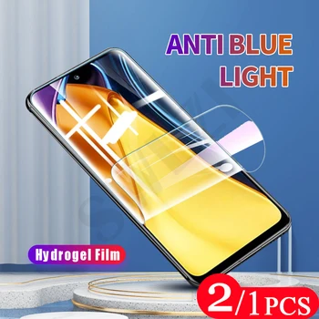 2/1db Nincs Üveg a Xiaomi POCO C3 F3 GT X3 X2 M3 M2-es F2 pro pocophone F1 hidrogél film telefon képernyő védő fóliát