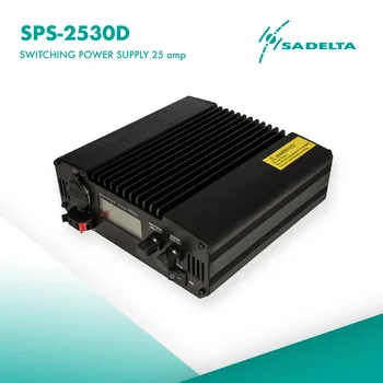 SADELTA SPS2530D Kijelző 220 voltos AC/13,8 DC kapcsolóüzemű tápegység (állítható 9-15 v), 30 Amp.