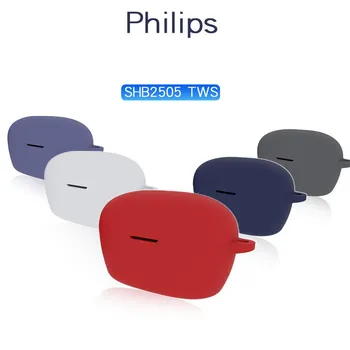 2020 Por Szilikon védőtok, Teljes Fülhallgató Fedezni Philips SHB2505 TWS Vezeték nélküli Bluetooth Fejhallgató