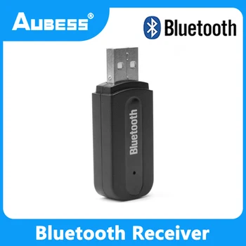 USB-Bluetooth 4.0 PC Adapter Vezeték nélküli Dongle Sztereó Audio Vevő 3,5 mm-es Aux csatlakozó PC Laptop Hangszóró Headset