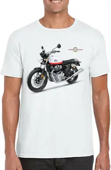 Royal Enfield Interceptor 650 T-Shirt Póló Motorkerékpár Motorkerékpár Kerékpár