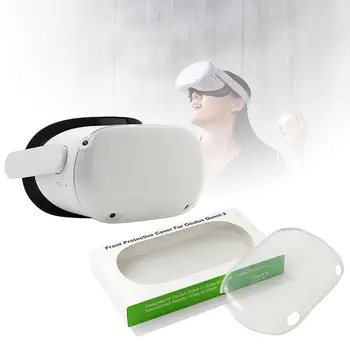 Átlátszó védőburkolat Shell Oculus Quest 2 Fülhallgató Fedelét Védelem Esetben Anti-Karcolások Sweatproof VR Tartozékok