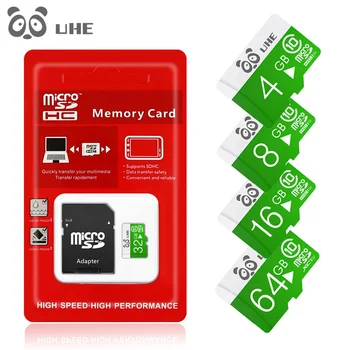 Memória Kártya 4GB 8GB 16GB 32G 64G Micro SD Kártya TF Carte Memory Stick memóriakártya SDXC-adapterrel Okostelefon Tablet PC Kamera