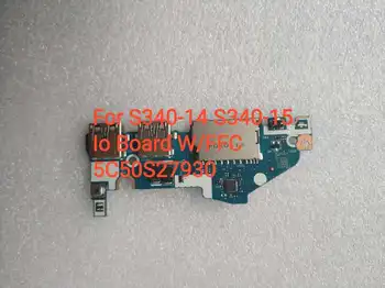A Lenovo ideapad S340-14API s340-15IWL IO testület c 81n7 w / FFC 5C50S24930 5C50S24907 kapcsoló kis tábla usb SD kártya LS-H211P