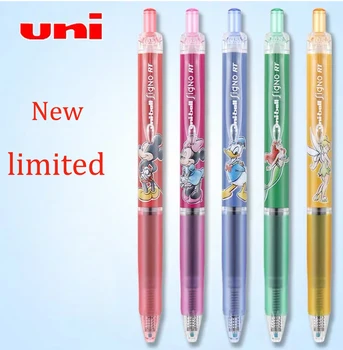 Új korlátozott Japán UNI UMN-158DS sima zselés toll diákok használja a fekete nyomja meg gel pen 0,5 mm