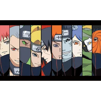 Személyre Szabott Naruto Anime Festmények Poszter Periférián Naruto Sasuke Nagyméretű Háttérkép Kollégium BedroomWall Matrica Gyerekeknek Játékok