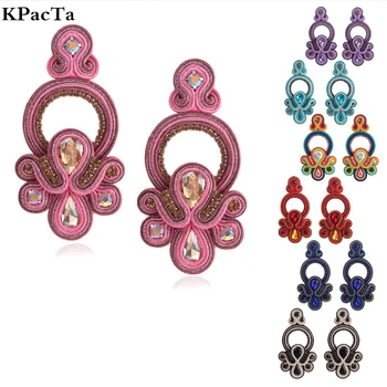 KPacTa Nagykereskedelmi Divat Luxus Női Fülbevaló, Kézműves Etnikai Fülbevaló Női Medál, Fülbevaló Párt, a Nemzeti Szél Ajándék