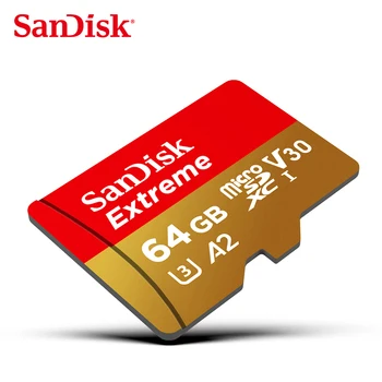 SanDisk Micro SD 128 GB 64 GB, 32 gb-os Memory card Extreme Ultra 256 gb-os microsd-TF kártya 100MB/s Class10 U1/U3 4K-Val Adapter Telefon