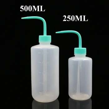 Szakmai 250/500-Zöld Műanyag Tetoválás Diffúzor Szorítani a Nem-Spray Üveg Átlátszó Műanyag Tetoválás Mosás Tisztítás Üveg