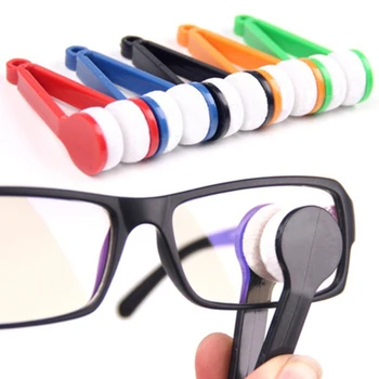 Mini Hordozható Mikroszálas Ecset, Szemüveg, Szemüveg Napszemüveg Szemüveg Mikroszálas Tisztító Kefe Tisztító eszközök