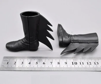 Forró Értékesítési 1/6 RAH Fekete Trendi Üreges Cipő, Csizma Szokásos 12 inch Baba Katona Gyűjtemény