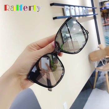 Ralferty Koreai Stílus Tér Napszemüveg a Nők a Férfiak Nagy Fekete Tükör Árnyalatok Női Klasszikus Szemüveg UV400 zonnebril M77103