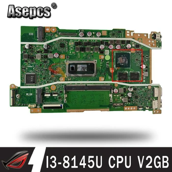 Akemy Az ASUS Vivobook X509F X509FB X509FJ X509FL eredeti alaplap alaplap X509FL laptop alaplap W/ I3-8145U CPU V2GB