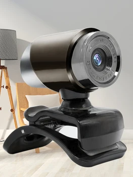 USB Webkamera Számítógép Vezető-ingyenes Webkamera Beépített hangelnyelő Mikrofon, Full HD felbontású Web-Kamera, Laptop PC