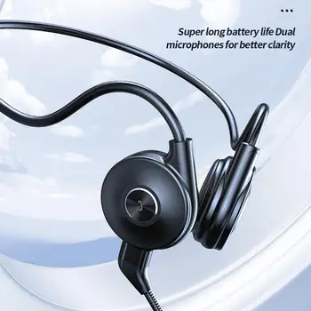 Játék Szett csontvezetéses Fülhallgató Futó Vízálló Mikrofonnál Vezeték nélküli Set In-ear Nem Bluetooth-Sport J3a8