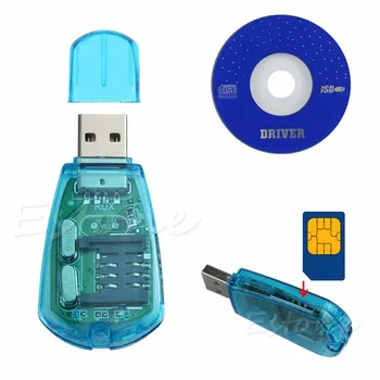 1 db USB-s Mobil Normál SIM-Kártya Olvasó Klónozó Író Másolás SMS Backup GSM CDMA+CD Magas Sebesség