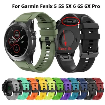 A Garmin Fenix 6X Pro Smart Óra Tartozékok Watchband Gyors, Egyszerű, egészséges férfit Heveder 26mm 22mm Karkötő A Garmin Fenix 6 6 Pro