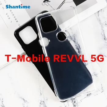 A T-Mobile REVVL 5G Gél Puding Szilikon Telefon Védő Vissza a Shell A T-Mobile REVVL 5G Puha TPU Esetben