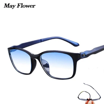 Lehet, hogy Virág Anti-blue Ray Számítógépes Szemüveg TR90 Presbyopic Szemüveg Keret, A Férfiak Olvasás Glasse Nők Fokozatú Glasse Szemüveg, Férfi