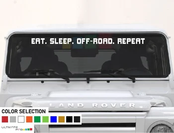 A Szélvédő Matrica ABLAK Banner a Land Rover defender ENNI, ALUDNI OFFROAD ISMÉTLEM Autó Stílus