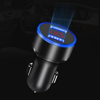 2019 USB Autós LED Telefon Töltő Auto Tartozékok Ford Focus Kuga Fiesta Ecosport Mondeo Menekülés Explorer Szélén Mustang Fúziós