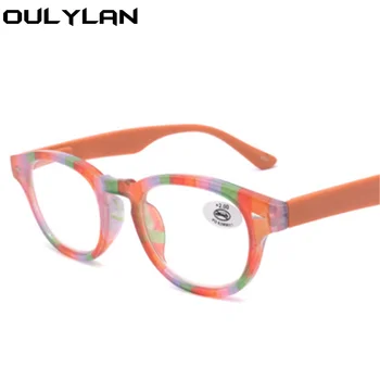 Ouylan Nők Olvasó Szemüveg Ultrakönnyű Távollátás Szemüveget A Férfiak Színes Műanyag Távollátás Dioptria+1.5 2.0 2.5 3.0