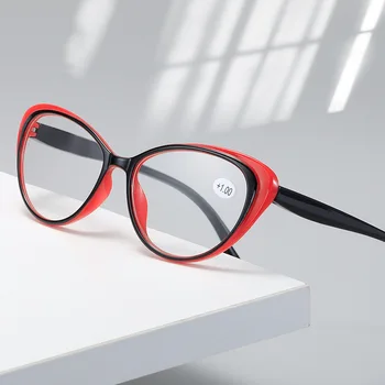 2021 Divat Macska Szemüveg Női Olvasó Szemüveg Kiváló Minőségű Férfi Vintage Távollátás Szemüveg +1.0+1.5+2.0+2.5+3.0+3.5+4.0