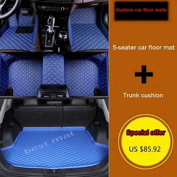 Egyedi autós szőnyeg + csomagtartó szőnyeg Geely minden modell Emgrand EC7 X7 FE1, autós kiegészítők autók stílus szőnyeg