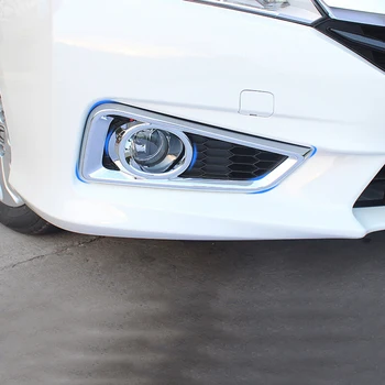 A Honda City Sedan 2014 2015 2016 Tartozékok autó Stílus ABS Chrome Kocsi, első ködfényszóró Lámpa Fedél Berendezés
