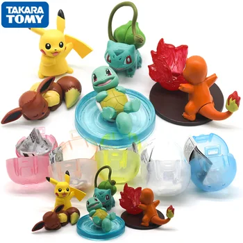 Takara Tomy Pokemon Pocket Monsters Baba Játékok Mini figurát a Gyerekek Ajándékokat 5db/set