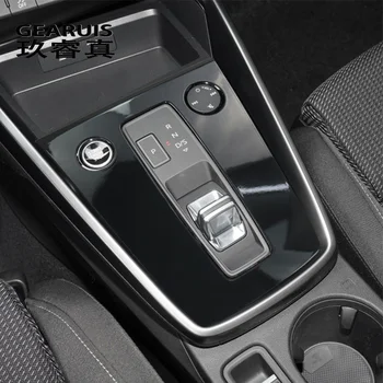 Autó középkonzol sebességváltási Panel, Dekorációs Fedél Matricák Trim Audi A3 8Y 2021 Autó Stílus Automatikus Belső Kiegészítők